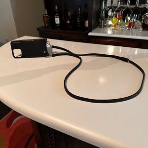 Bandolier Emma Pepple leather crossbody IPhone 13 Pro Max case